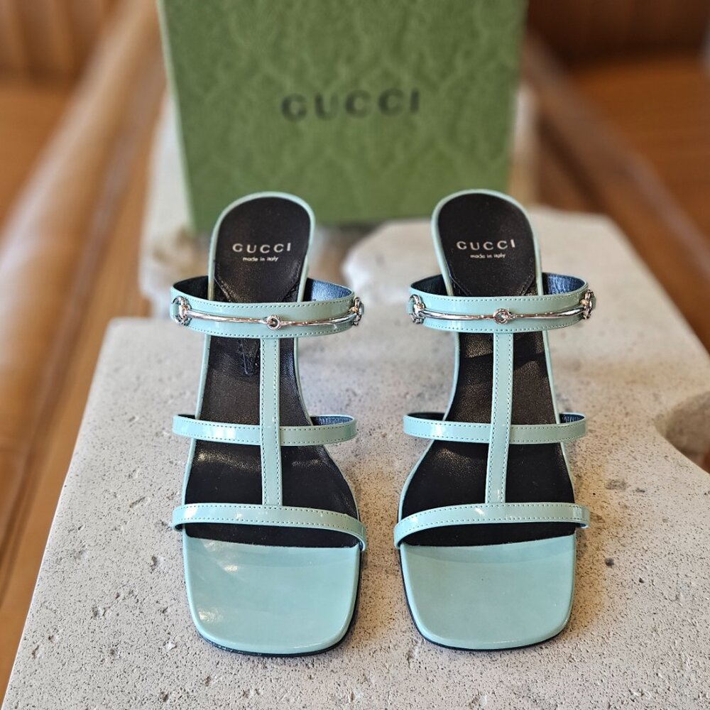 Gucci Horsebit caged mules size 37+